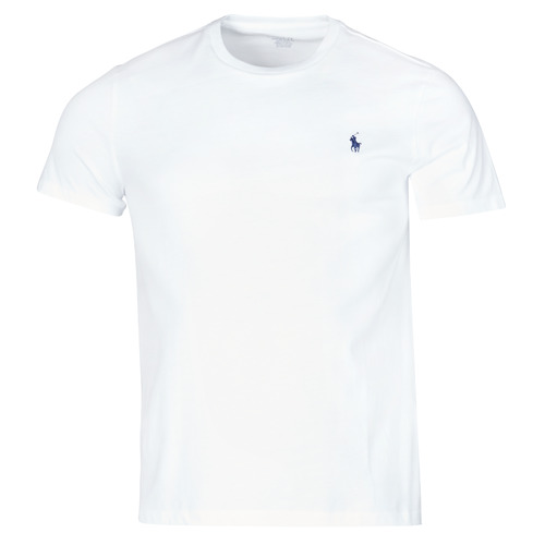 Υφασμάτινα Άνδρας T-shirt με κοντά μανίκια Polo Ralph Lauren T-SHIRT AJUSTE COL ROND EN COTON LOGO PONY PLAYER Άσπρο