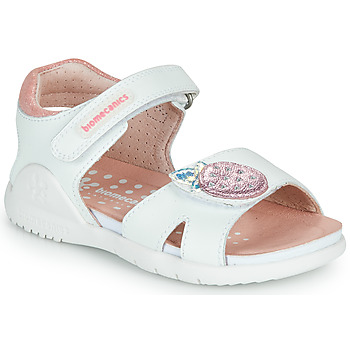 Παπούτσια Κορίτσι Σανδάλια / Πέδιλα Biomecanics 212163 Άσπρο / Ροζ