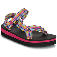 Παπούτσια Κορίτσι Σανδάλια / Πέδιλα Teva C MIDFORM FRAY Ροζ / Multicolour