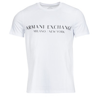 Υφασμάτινα Άνδρας T-shirt με κοντά μανίκια Armani Exchange 8NZT72-Z8H4Z Άσπρο