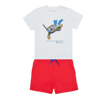 Υφασμάτινα Αγόρι Σετ Polo Ralph Lauren SOULA Multicolour