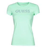 Υφασμάτινα Γυναίκα T-shirt με κοντά μανίκια Guess SS VN MIRIANA TEE Green