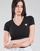 Υφασμάτινα Γυναίκα T-shirt με κοντά μανίκια Guess SS VN MINI TRIANGLE TEE Black