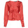 Υφασμάτινα Γυναίκα Μπλούζες Guess NEW LS GWEN TOP Red / Άσπρο