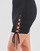 Υφασμάτινα Γυναίκα Κοντά Φορέματα Guess ALEXA TIE DRESS Black