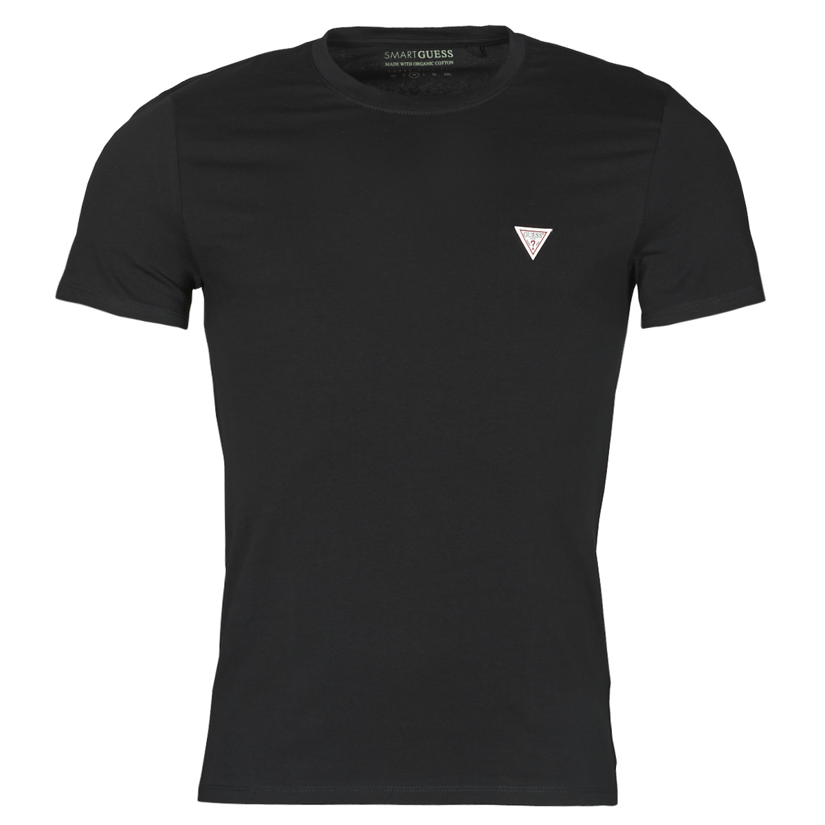 Υφασμάτινα Άνδρας T-shirt με κοντά μανίκια Guess CN SS CORE TEE Black