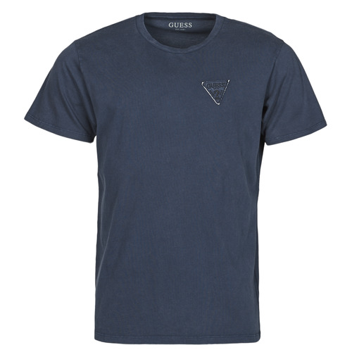 Υφασμάτινα Άνδρας T-shirt με κοντά μανίκια Guess LOGO ORGANIC BASIC CN SS TEE Marine