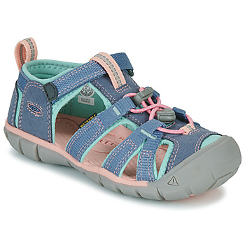 Παπούτσια Κορίτσι Σανδάλια / Πέδιλα Keen SEACAMP II CNX Μπλέ / Ροζ