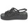 Παπούτσια Γυναίκα Σανδάλια / Πέδιλα Crocs CROCS BROOKLYN STRAPPY LOWWDGW Black