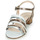 Παπούτσια Γυναίκα Σανδάλια / Πέδιλα Peter Kaiser PATIA Bronze / Άσπρο