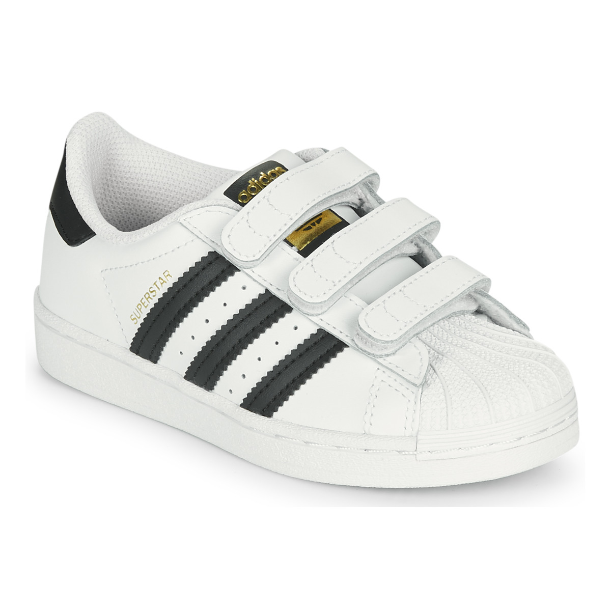 Παπούτσια Παιδί Χαμηλά Sneakers adidas Originals SUPERSTAR CF C Άσπρο / Black