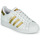 Παπούτσια Γυναίκα Χαμηλά Sneakers adidas Originals SUPERSTAR W Άσπρο / Gold
