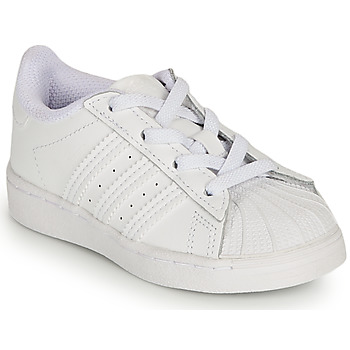 Παπούτσια Παιδί Χαμηλά Sneakers adidas Originals SUPERSTAR EL I Άσπρο / Iridescent