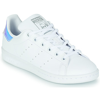 Παπούτσια Κορίτσι Χαμηλά Sneakers adidas Originals STAN SMITH J SUSTAINABLE Άσπρο / Iridescent