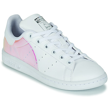 Παπούτσια Κορίτσι Χαμηλά Sneakers adidas Originals STAN SMITH J SUSTAINABLE Άσπρο / Iridescent