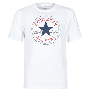 Υφασμάτινα Άνδρας T-shirt με κοντά μανίκια Converse NOVA CHUCK PATCH TEE Άσπρο