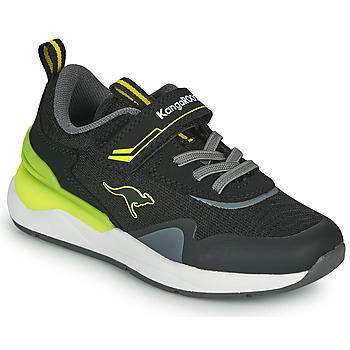 Παπούτσια Αγόρι Χαμηλά Sneakers Kangaroos KD-GYM EV Black / Yellow