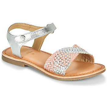 Παπούτσια Κορίτσι Σανδάλια / Πέδιλα Gioseppo QUINCY Silver / Ροζ
