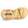 Παπούτσια Κορίτσι Σανδάλια / Πέδιλα Citrouille et Compagnie GENTOU Yellow / Silver