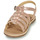 Παπούτσια Κορίτσι Σανδάλια / Πέδιλα Citrouille et Compagnie MAYANA Ροζ / Dore