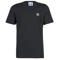 Υφασμάτινα T-shirt με κοντά μανίκια adidas Originals ESSENTIAL TEE Black