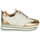 Παπούτσια Γυναίκα Χαμηλά Sneakers JB Martin 4CANDIO Banc / Gold