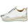Παπούτσια Γυναίκα Χαμηλά Sneakers JB Martin 4CANDIO Silver / Άσπρο