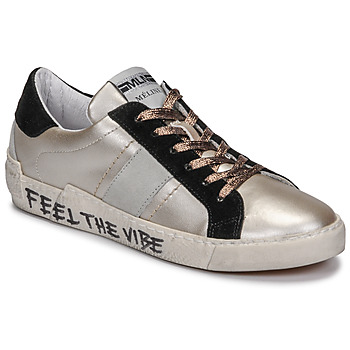 Παπούτσια Γυναίκα Χαμηλά Sneakers Meline NK1382 Bronze / Black