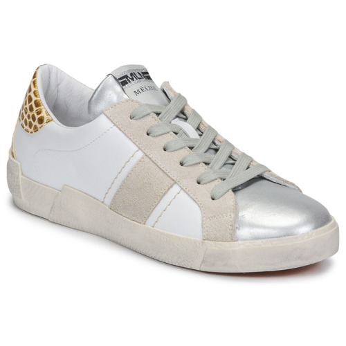 Παπούτσια Γυναίκα Χαμηλά Sneakers Meline NK1381 Άσπρο / Beige