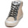 Παπούτσια Γυναίκα Ψηλά Sneakers Meline NK1384 Beige / Ζέβρα 