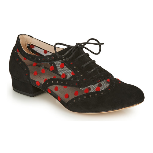 Παπούτσια Γυναίκα Richelieu Fericelli ABIAJE Black / Red