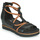 Παπούτσια Γυναίκα Σανδάλια / Πέδιλα Mjus TAPASITA Black / Camel