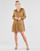 Υφασμάτινα Γυναίκα Κοντά Φορέματα Ikks BS30195-75 Amber