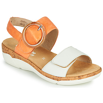 Παπούτσια Γυναίκα Σανδάλια / Πέδιλα Remonte Dorndorf ORAN Orange / Άσπρο