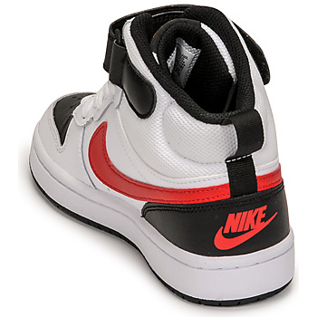 Nike NIKE COURT BOROUGH MID 2 Άσπρο / Red / Black
