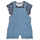 Υφασμάτινα Κορίτσι Ολόσωμες φόρμες / σαλοπέτες Ikks XS37010-84 Μπλέ