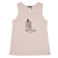 Υφασμάτινα Κορίτσι Αμάνικα / T-shirts χωρίς μανίκια Ikks XS10302-31-C Ροζ