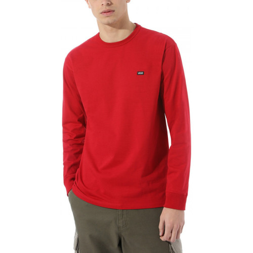 Υφασμάτινα Άνδρας T-shirts & Μπλούζες Vans Off the wall clas Red