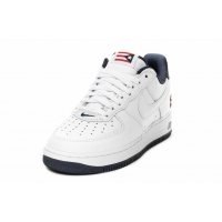 Παπούτσια Χαμηλά Sneakers Nike Air Force 1 Low Puerto Rico True White/True White-Obsidian-Comet Red