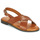 Παπούτσια Γυναίκα Σανδάλια / Πέδιλα Maison Minelli DONA Brown