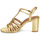 Παπούτσια Γυναίκα Σανδάλια / Πέδιλα Maison Minelli THERENA Gold