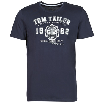 Υφασμάτινα Άνδρας T-shirt με κοντά μανίκια Tom Tailor 1008637-10690 Marine