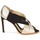 Παπούτσια Γυναίκα Γόβες Moschino MINEK Black / Gold