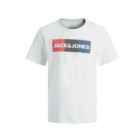 Υφασμάτινα Αγόρι T-shirt με κοντά μανίκια Jack & Jones JJECORP LOGO PLAY TEE Άσπρο