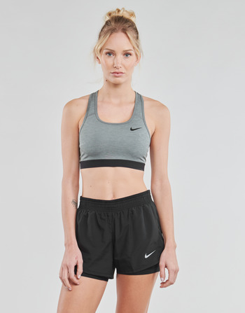Υφασμάτινα Γυναίκα Αθλητικά μπουστάκια  Nike DF SWSH BAND NONPDED BRA Grey / Black