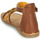 Παπούτσια Κορίτσι Σανδάλια / Πέδιλα Citrouille et Compagnie GITANOLO Yellow / Camel