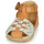 Παπούτσια Κορίτσι Σανδάλια / Πέδιλα Citrouille et Compagnie RINE Camel / Camaieu / Gold