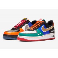 Παπούτσια Χαμηλά Sneakers Nike Air Force 1 Low  White/Black-Total Orange-Racer Blue