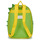 Τσάντες Παιδί Σακίδια πλάτης Citrouille et Compagnie CROCODILE GREEN Green / Yellow