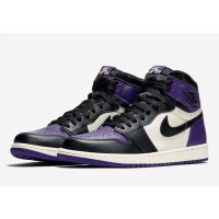 Παπούτσια Ψηλά Sneakers Nike Air Jordan 1 High Court Purple 1.0 Court Purple/Sail-Black